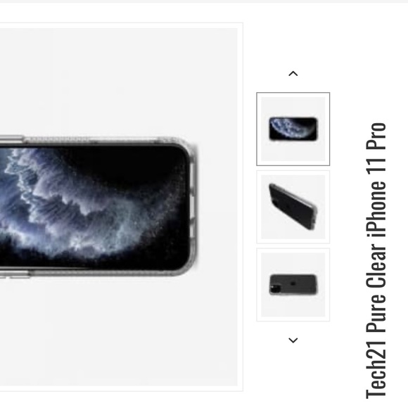 iPhone 11 Pro Tech21 Pure Clear Case - Picture 3 of 9